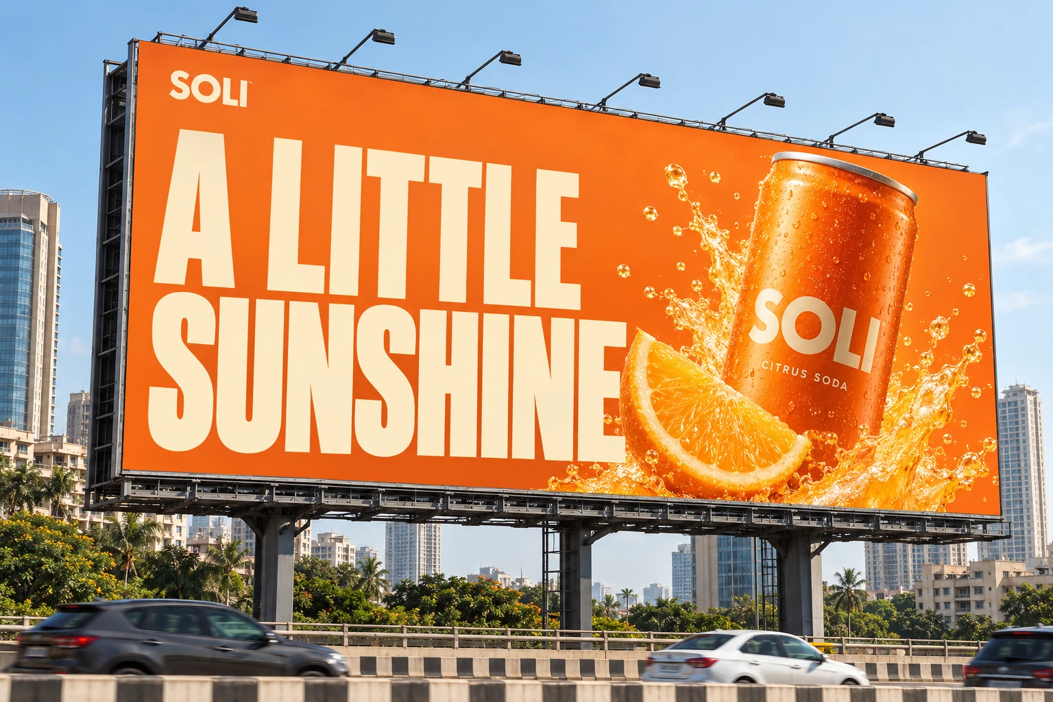 SOLI creative direction: Product energy
